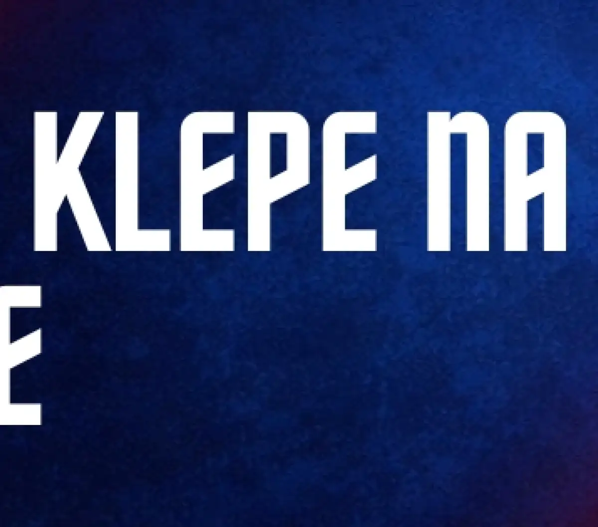 JARO KLEPE NA DVEŘE